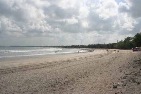 Het strand van Kuta